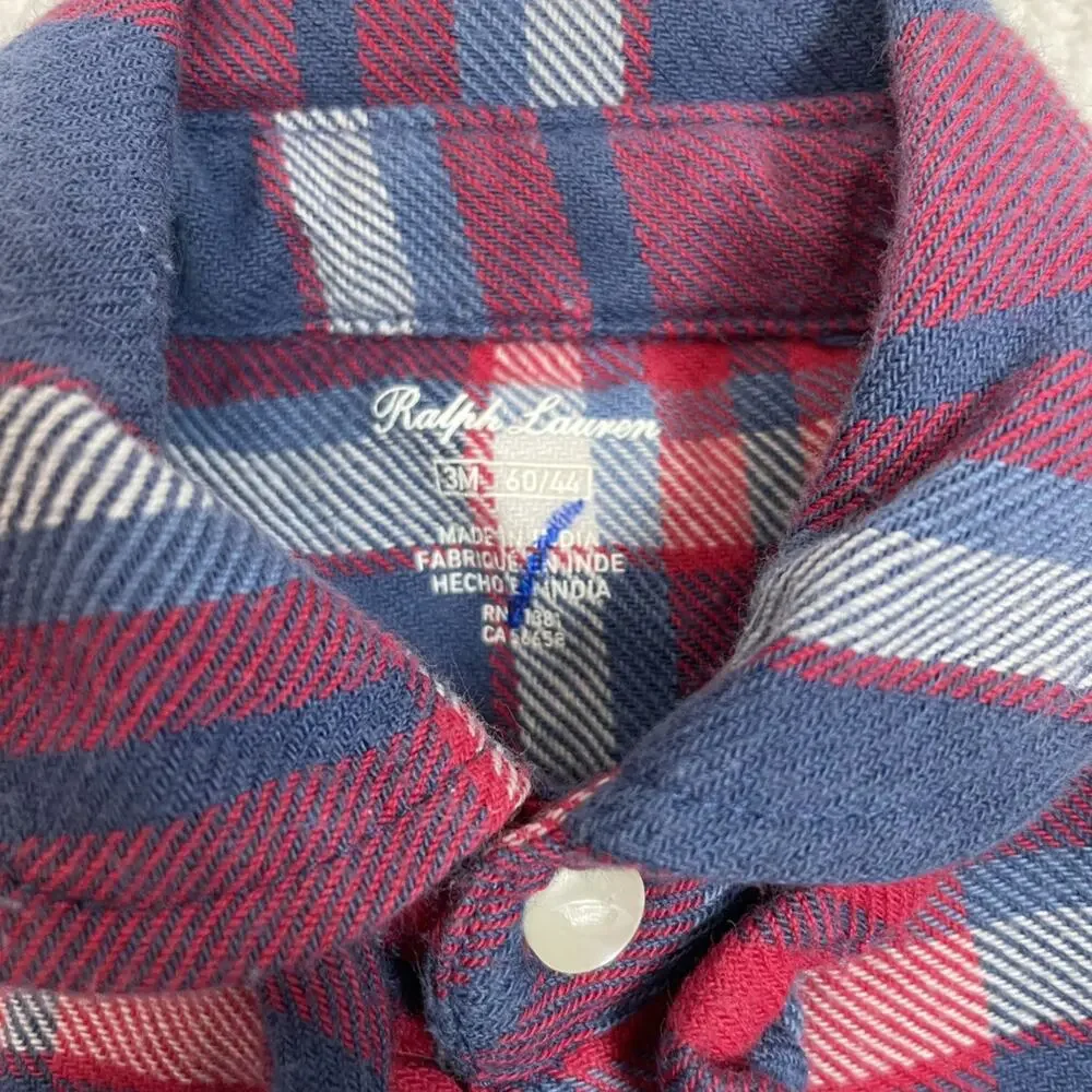 Ralph Lauren Plaid Flannel Dress